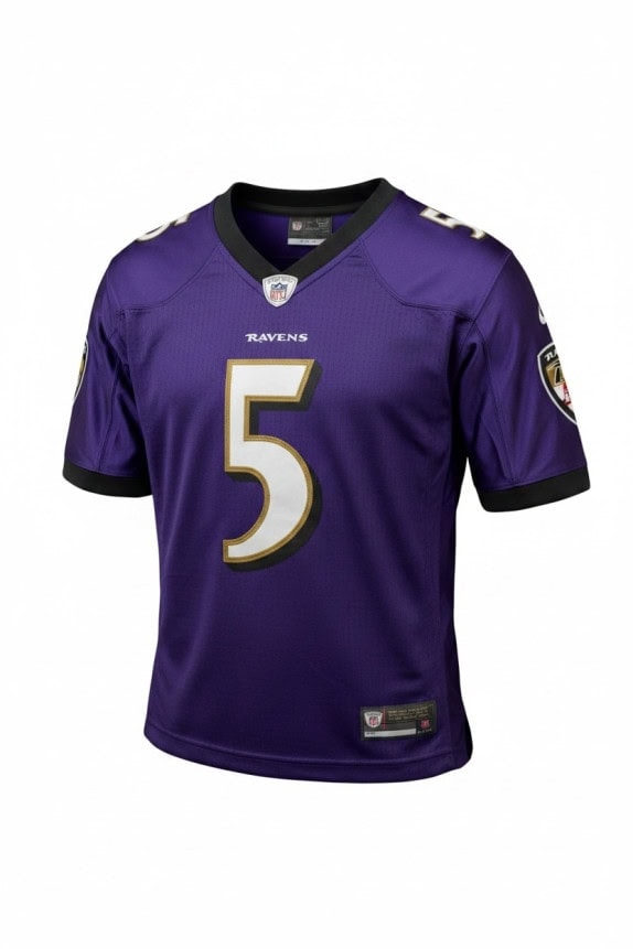 NFL ONFIELD JERSEY RAVENS SPORTSWEAR PURPLE WOMEN PRE OWNED M