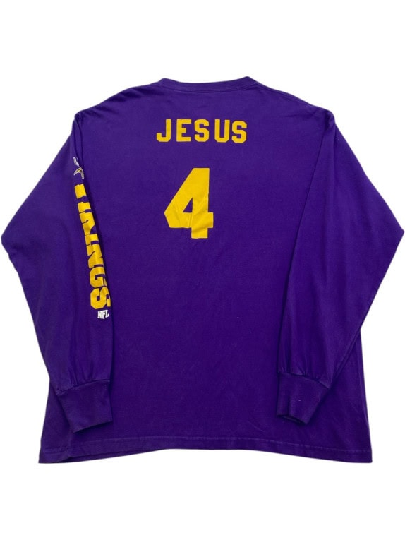 NFL TEAM APPAREL FELPA SPORTSWEAR VIOLA UOMO PRE OWNED L