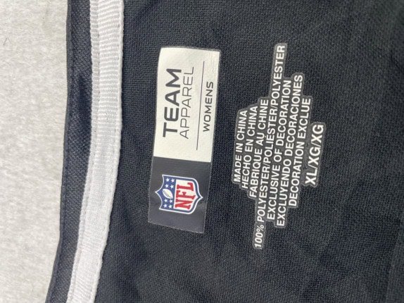 NFL TEAM APPAREL ΓΚΡΙΝ ΜΠΕΙ ΠΑΚΕΡΣ ΓΡΑΦΙΚΗ ΜΠΛΟΥΖΑ ΜΑΥΡΟ ΓΥΝΑΙΚΕΙΟ PRE OWNED XL