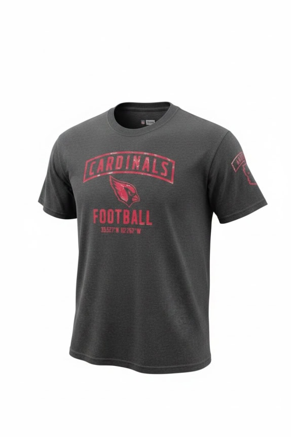 NFL TEAM APPAREL GRAPHIC TEE CHARCOAL MENS PRE OWNED L