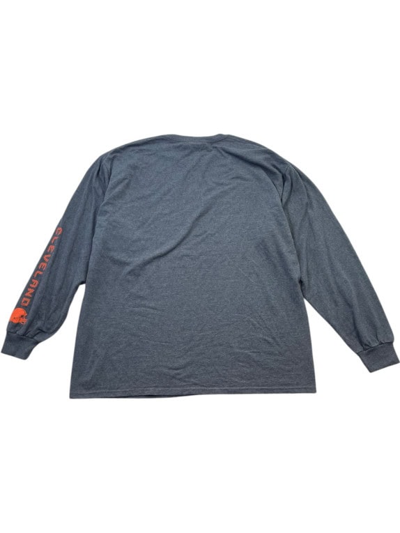 NFL TEAM APPAREL ΜΑΚΡΥΜΑΝΙΚΗ ΜΠΛΟΥΖΑ SPORTSWEAR CHARCOAL ΑΝΤΡΙΚΟ PRE OWNED L