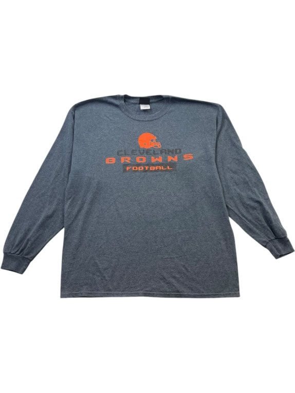 NFL TEAM APPAREL ΜΑΚΡΥΜΑΝΙΚΗ ΜΠΛΟΥΖΑ SPORTSWEAR CHARCOAL ΑΝΤΡΙΚΟ PRE OWNED L