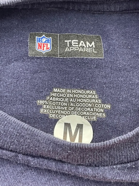 NFL TEAM APPAREL ΜΑΚΡΥΜΑΝΙΚΗ ΜΠΛΟΥΖΑ SPORTSWEAR NAVY ΑΝΤΡΙΚΟ PRE OWNED M