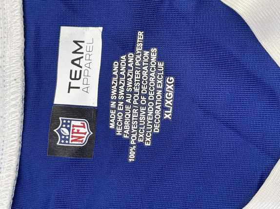 NFL TEAM APPAREL ΜΠΛΟΥΖΑ COLTS ΜΠΛΕ ΑΝΤΡΙΚΟ PRE OWNED