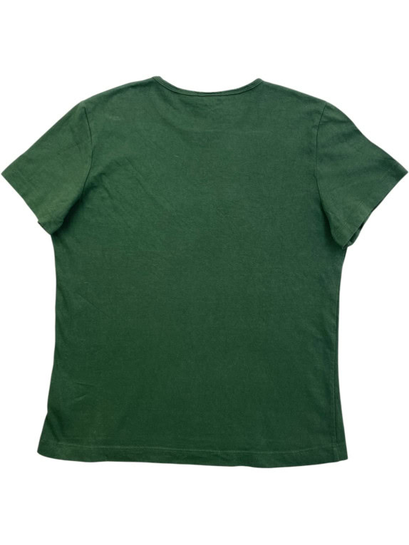 NFL TEAM APPAREL GRAPHIC TEE SPORTSWEAR GREEN WOMENS PRE OWNED L