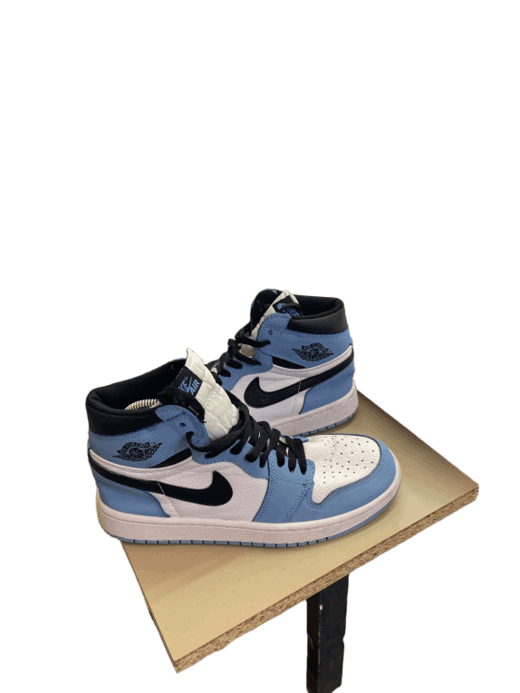 NIKE AIR JORDAN HIGH TOP SNEAKERS RETRO UNIVERSITY BLUE ΑΝΤΡΙΚΟ PRE OWNED EU 41