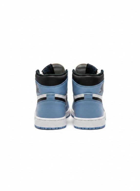 NIKE AIR JORDAN HIGH TOP SNEAKERS RETRO UNIVERSITY BLUE ΑΝΤΡΙΚΟ PRE OWNED EU 41