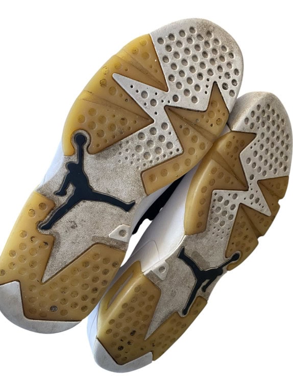 Nike Air Jordan Πλεκτά Sneakers Mid Μαύρα Unisex EU 44
