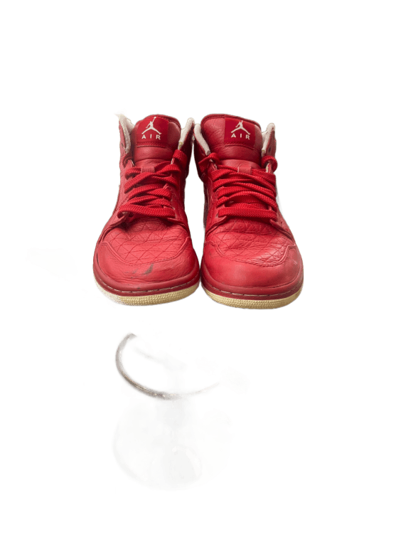 NIKE AIR JORDAN ΨΗΛΑ SNEAKERS RETRO ΚΟΚΚΙΝΟ ΑΝΤΡΙΚΟ PRE OWNED EU 42.5