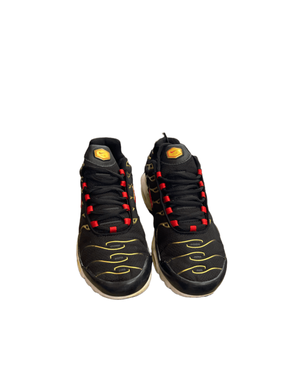 NIKE AIR MAX PLUS TN SNEAKERS 90S SPORTSWEAR ΜΑΥΡΟ ΧΡΥΣΟ ΑΝΤΡΙΚΟ PRE OWNED EU 43