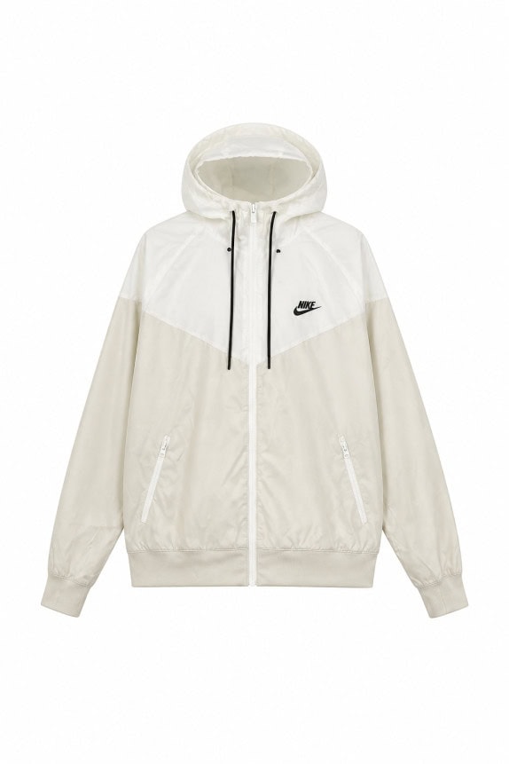 NIKE ΑΝΤΙΑΝΕΜΙΚΟ ΜΠΟΥΦΑΝ SPORTSWEAR OFF WHITE UNISEX PRE OWNED M