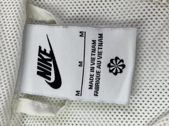 NIKE ΑΝΤΙΑΝΕΜΙΚΟ ΜΠΟΥΦΑΝ SPORTSWEAR OFF WHITE UNISEX PRE OWNED M