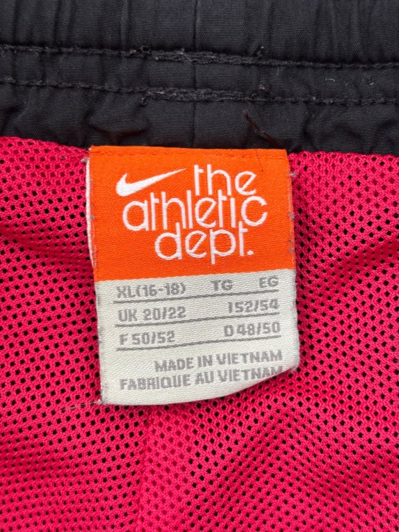 NIKE ΑΘΛΗΤΙΚΗ ΒΕΡΜΟΥΔΑ SPORTSWEAR ΜΑΥΡΗ UNISEX PRE OWNED