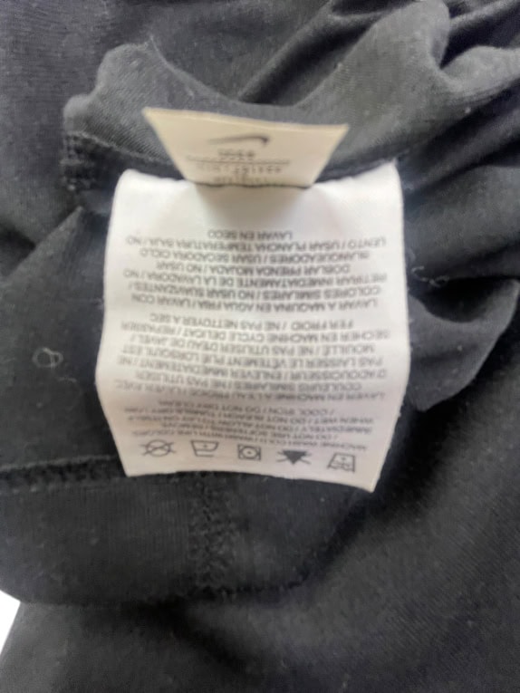 NIKE ΑΘΛΗΤΙΚΟ ΦΑΝΕΛΑΚΙ DRI-FIT ΛΟΓΟΤΥΠΟ ΜΑΥΡΟ ΓΥΝΑΙΚΕΙΟ XL