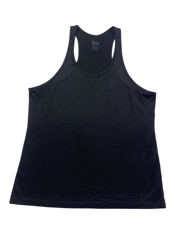 NIKE ΑΘΛΗΤΙΚΟ ΦΑΝΕΛΑΚΙ DRI-FIT ΛΟΓΟΤΥΠΟ ΜΑΥΡΟ ΓΥΝΑΙΚΕΙΟ XL