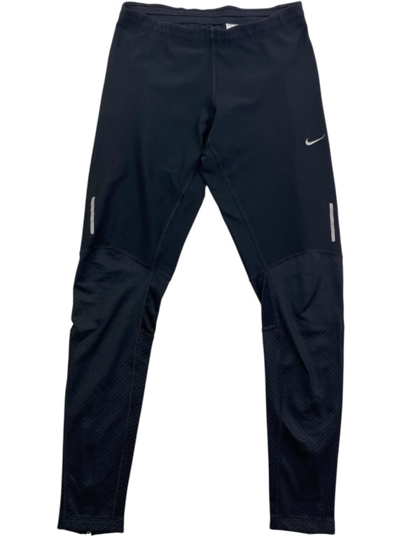 NIKE ΑΘΛΗΤΙΚΟ ΚΟΛΑΝ DRI-FIT RUNNING LOGO ΜΑΥΡΟ ΑΝΔΡΙΚΟ S
