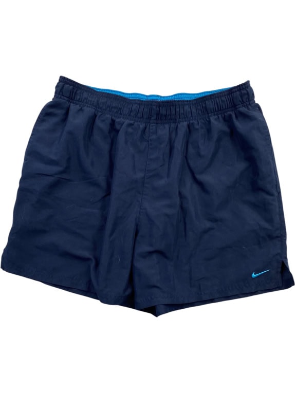 NIKE ΑΘΛΗΤΙΚΟ ΣΟΡΤΣ VINTAGE STYLE ΛΟΓΟΤΥΠΟ ΜΠΛΕ ΣΚΟΥΡΟ ΑΝΔΡΙΚΟ L