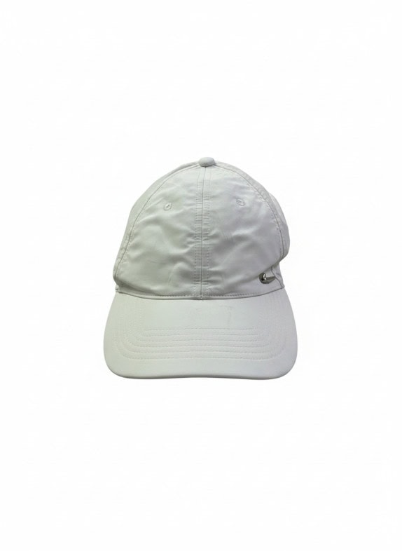 NIKE BASEBALL CAP MINIMAL OFF WHITE UNISEX PRE OWNED