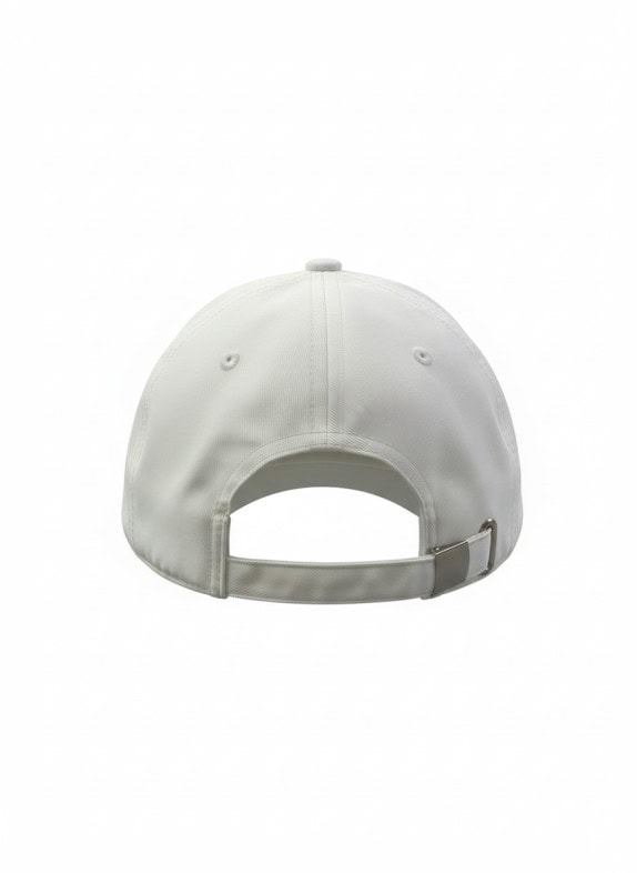 NIKE BASEBALL CAP MINIMAL OFF WHITE UNISEX PRE OWNED