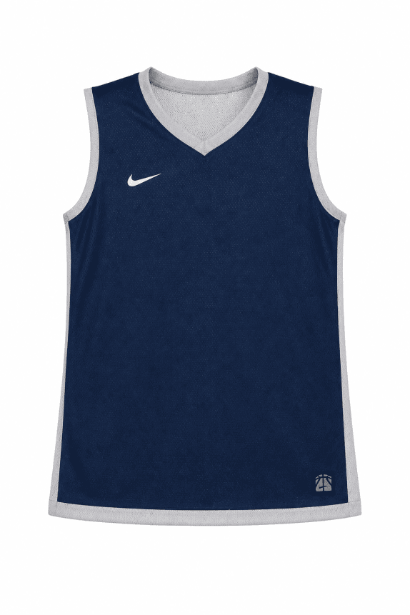 2000s NIKE BASKETBALL JERSEY MINIMAL NAVY ΓΥΝΑΙΚΕΙΟ PRE OWNED S