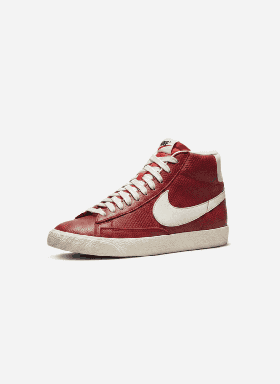 NIKE BLAZER MID SNEAKERS RETRO ΚΟΚΚΙΝΟ ΛΕΥΚΟ ΑΝΤΡΙΚΟ PRE OWNED EU 42