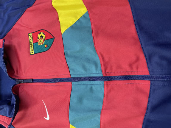 1990S NIKE CAMEROON ΣΕΤ ΦΟΡΜΑΣ RETRO SPORTSWEAR NAVY ΚΟΚΚΙΝΟ ΑΝΤΡΙΚΟ PRE OWNED L