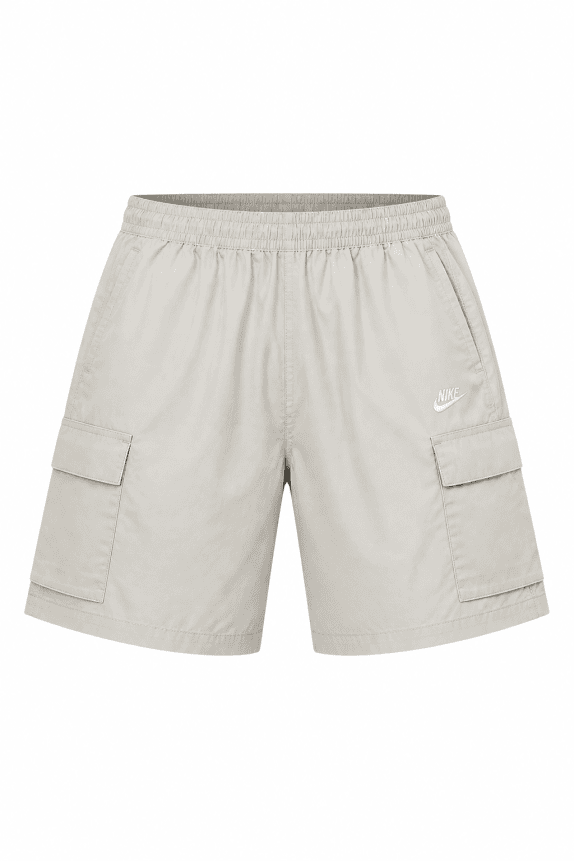 NIKE CARGO SHORTS MINIMAL BEIGE UOMO PRE OWNED L