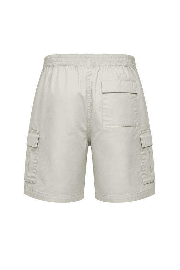 NIKE CARGO SHORTS MINIMAL BEIGE UOMO PRE OWNED L