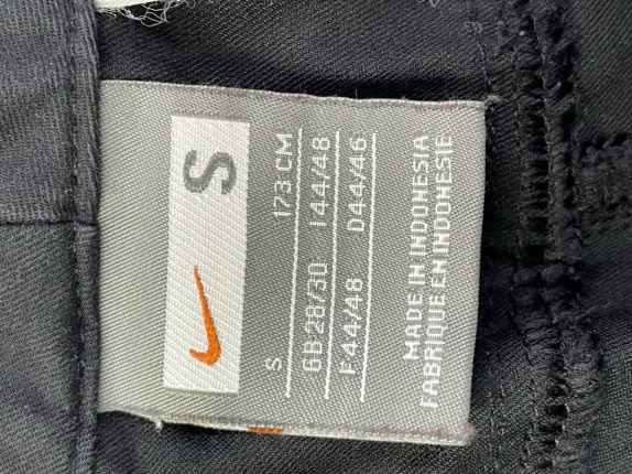 NIKE CARGO ΒΕΡΜΟΥΔΑ UTILITY ΞΕΘΩΡΙΑΣΜΕΝΟ ΜΑΥΡΟ ΑΝΤΡΙΚΟ PRE OWNED S