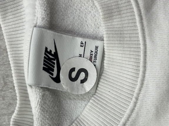 NIKE CREWNECK COLLEGE WHITE ΓΥΝΑΙΚΕΙΟ PRE OWNED S