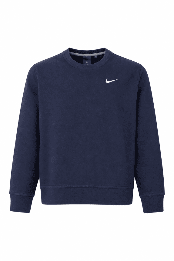 NIKE CREWNECK MINIMAL NAVY MEN PRE OWNED M