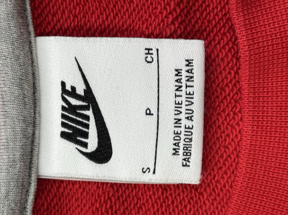 NIKE CREWNECK MINIMAL RED ΑΝΤΡΙΚΟ PRE OWNED S