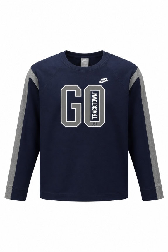 00s NIKE CREWNECK STREETWEAR NAVY ΑΝΤΡΙΚΟ PRE OWNED M