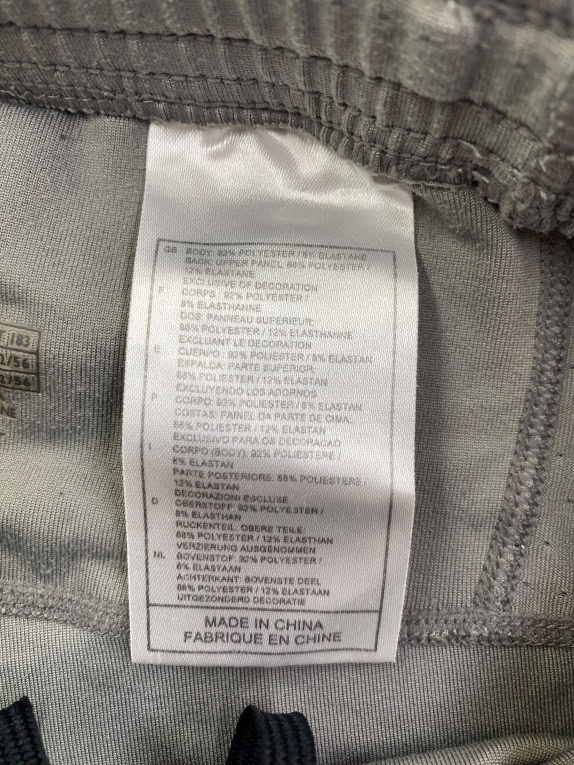 Nike Dri-FIT Leggings sportivi da training grigio multicolore da donna L