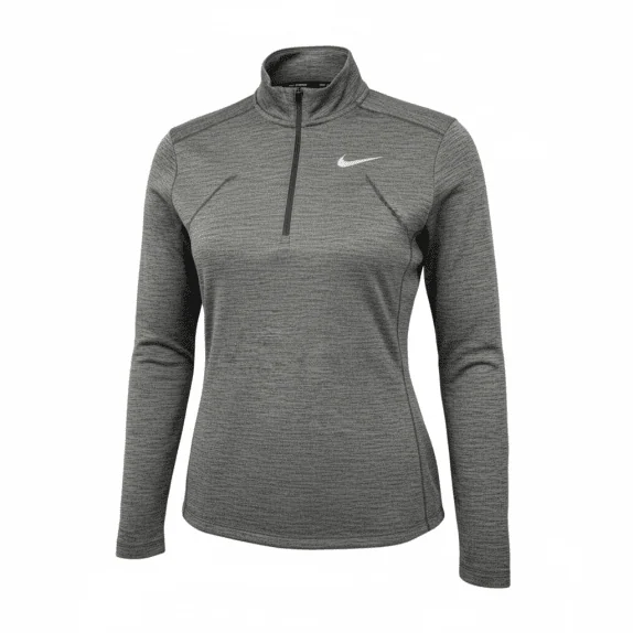 NIKE DRI-FIT ΦΟΥΤΕΡ ΓΚΡΙ ΜΕ QUARTER-ZIP (ΤΡΕΞΙΜΟ) - L