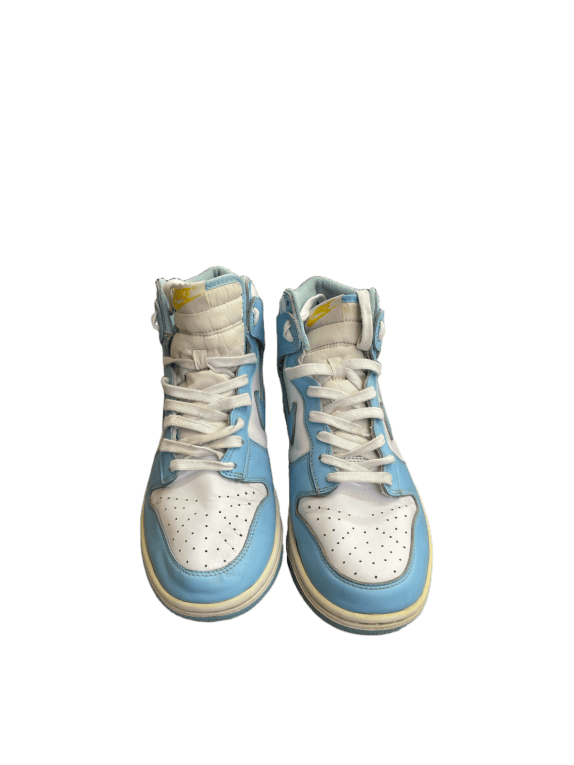 NIKE DUNK HIGH SNEAKERS CLASSIC STREETWEAR ΛΕΥΚΟ ΓΑΛΑΖΙΟ ΑΝΤΡΙΚΟ PRE OWNED EU 42