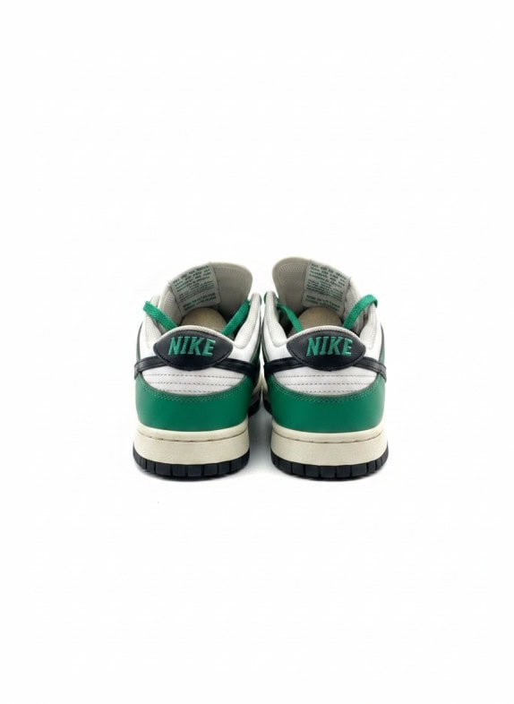NIKE DUNK LOW SNEAKERS STREETWEAR ΠΡΑΣΙΝΟ ΛΕΥΚΟ ΜΑΥΡΟ UNISEX PRE OWNED EU 42