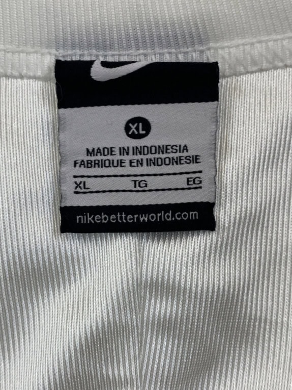 NIKE FOOTBALL JERSEY SPORTSWEAR ΛΕΥΚΟ ΑΝΤΡΙΚΟ PRE OWNED XL