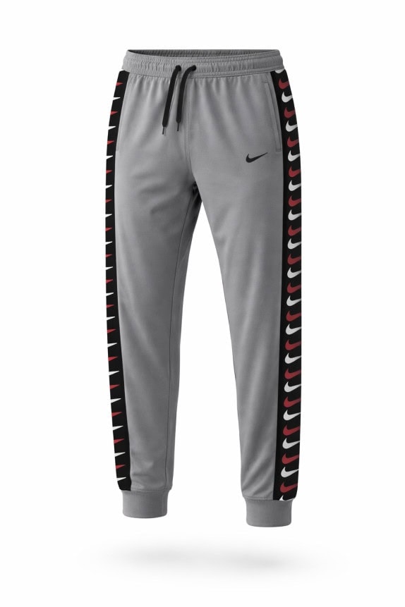 NIKE ΦΟΡΜΑ ΦΑΝΕΛΑΡΙ ΣΤΡΙΦΤΟ ΓΚΡΙ ΑΝΤΡΙΚΟ PRE OWNED L