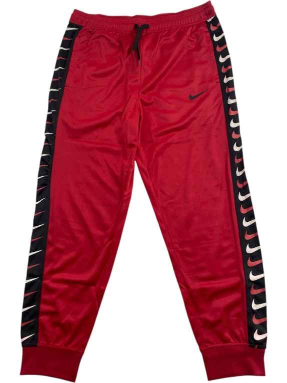 NIKE SWEATPANTS WITH REPEATED LOGO TAPE RED MEN'S XL