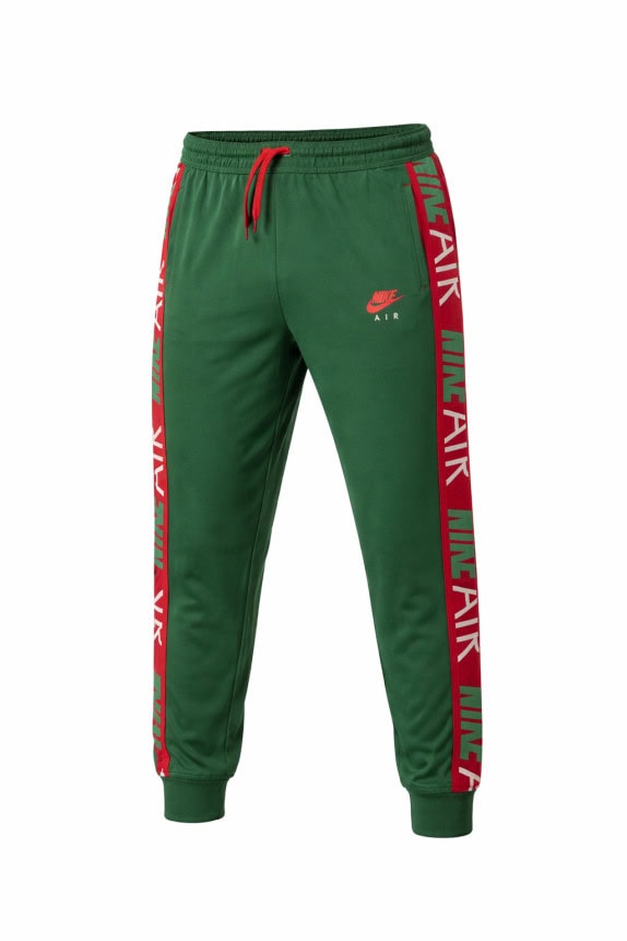 NIKE PANTALONI TUTA ATHLETIC VERDE UOMO PRE OWNED XL