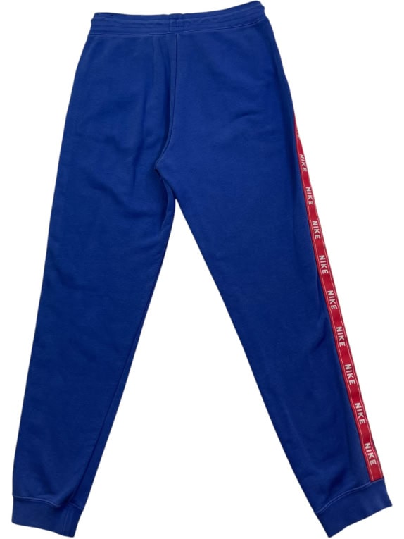 NIKE PANTALONI TUTA SPORTSWEAR BLU UNISEX PRE OWNED S
