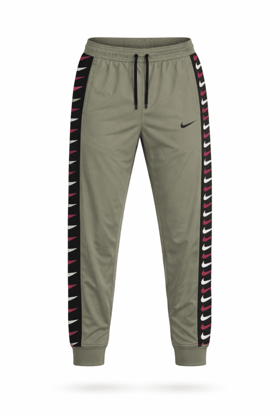 NIKE PANTALONI TRACK JOGGER OLIVA UOMO PRE OWNED L