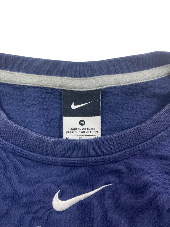 Nike Φούτερ Vintage Print Logo Μπλε Ανδρικό M