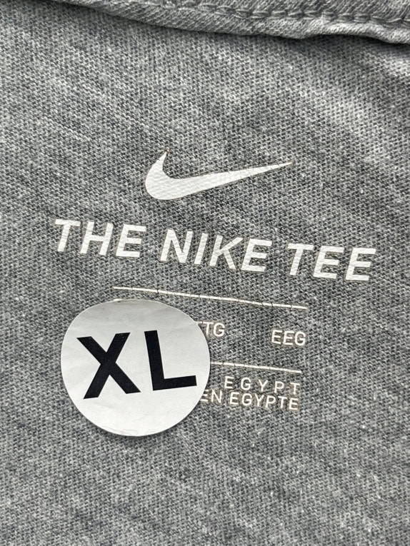 NIKE ΓΚΡΙ GRAPHIC TEE JUST DO IT ΑΝΤΡΙΚΟ PRE OWNED XL