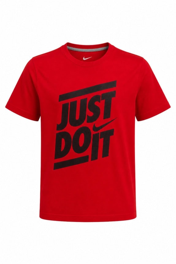NIKE T SHIRT GRAPHIC ROSSO UOMO PRE OWNED M