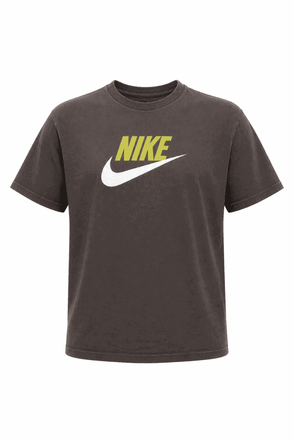 1990s NIKE GRAFFIC TEE STREETWEAR CHARCOAL ΑΝΔΡΙΚΟ PRE OWNED XL