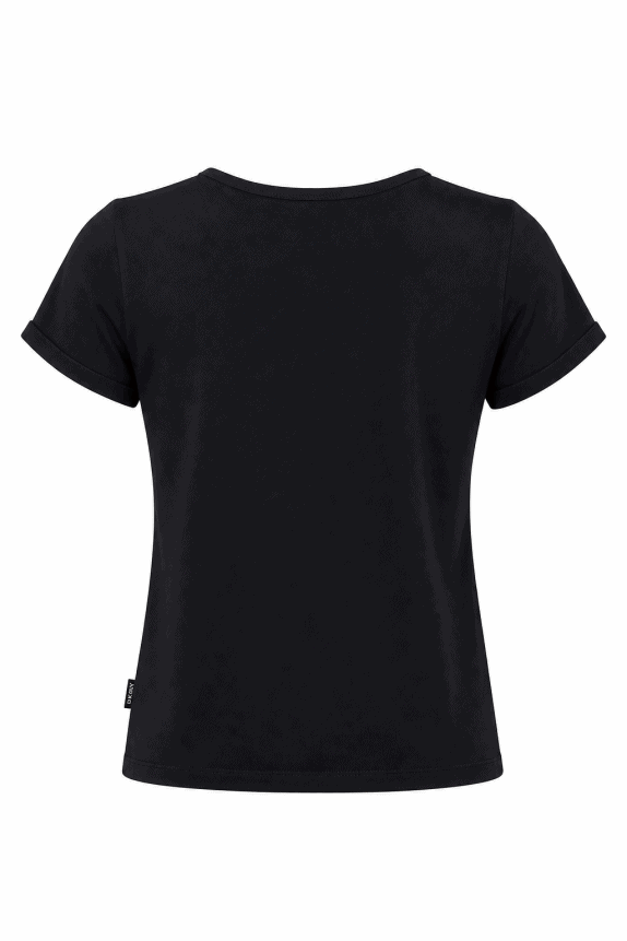 2000s NIKE T SHIRT MINIMAL NERO DONNA PRE OWNED S