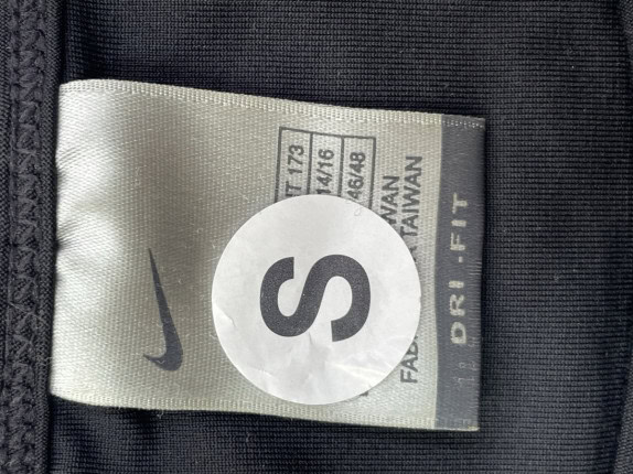 2000s NIKE T SHIRT MINIMAL NERO DONNA PRE OWNED S