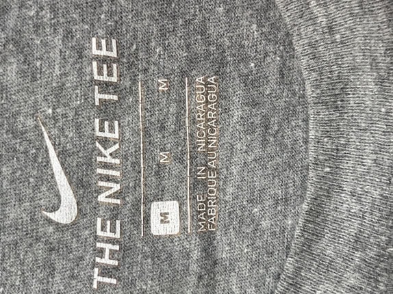 NIKE GRAPHIC SPORTSWEAR GRIGIO UOMO PRE OWNED M